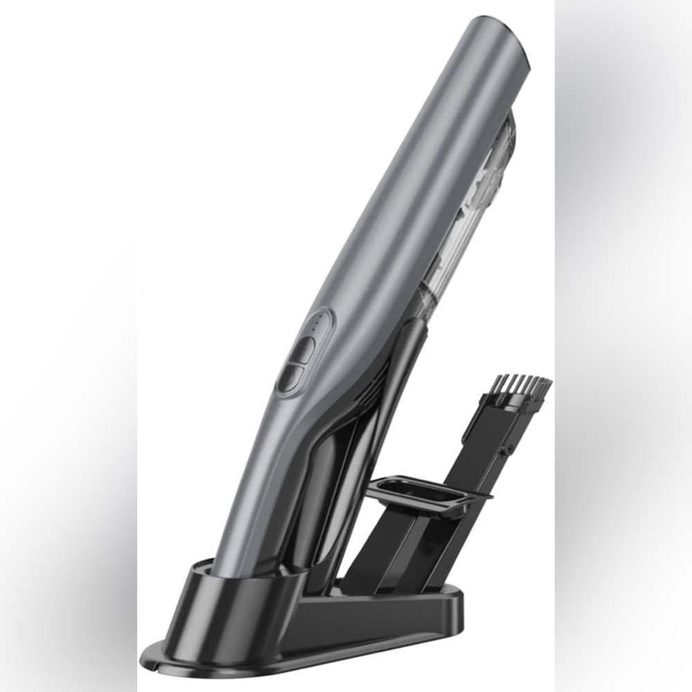 Cordless Hand Vac, Lightweight and Portable at 1.4 lbs. with Powerful Suction